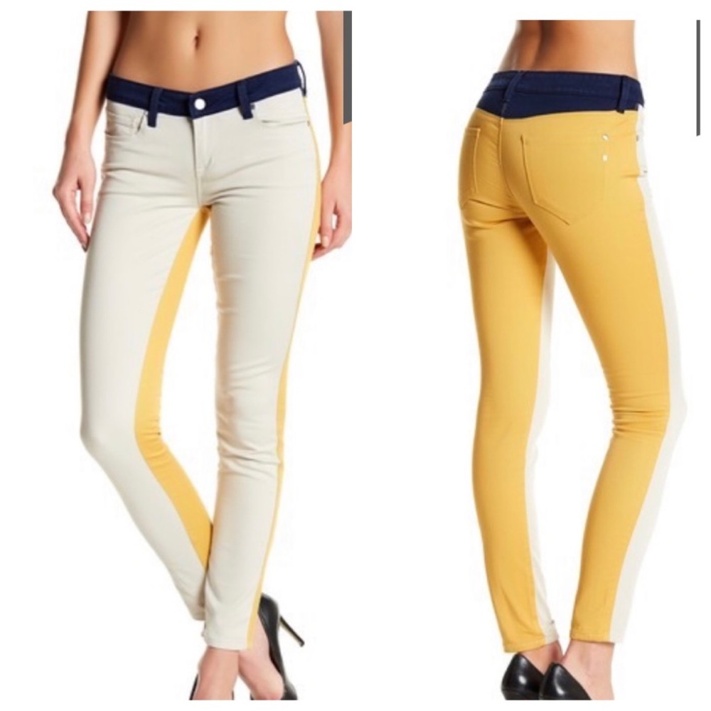 Genetic Denim Shya Colorblock Skinny Jeans 29